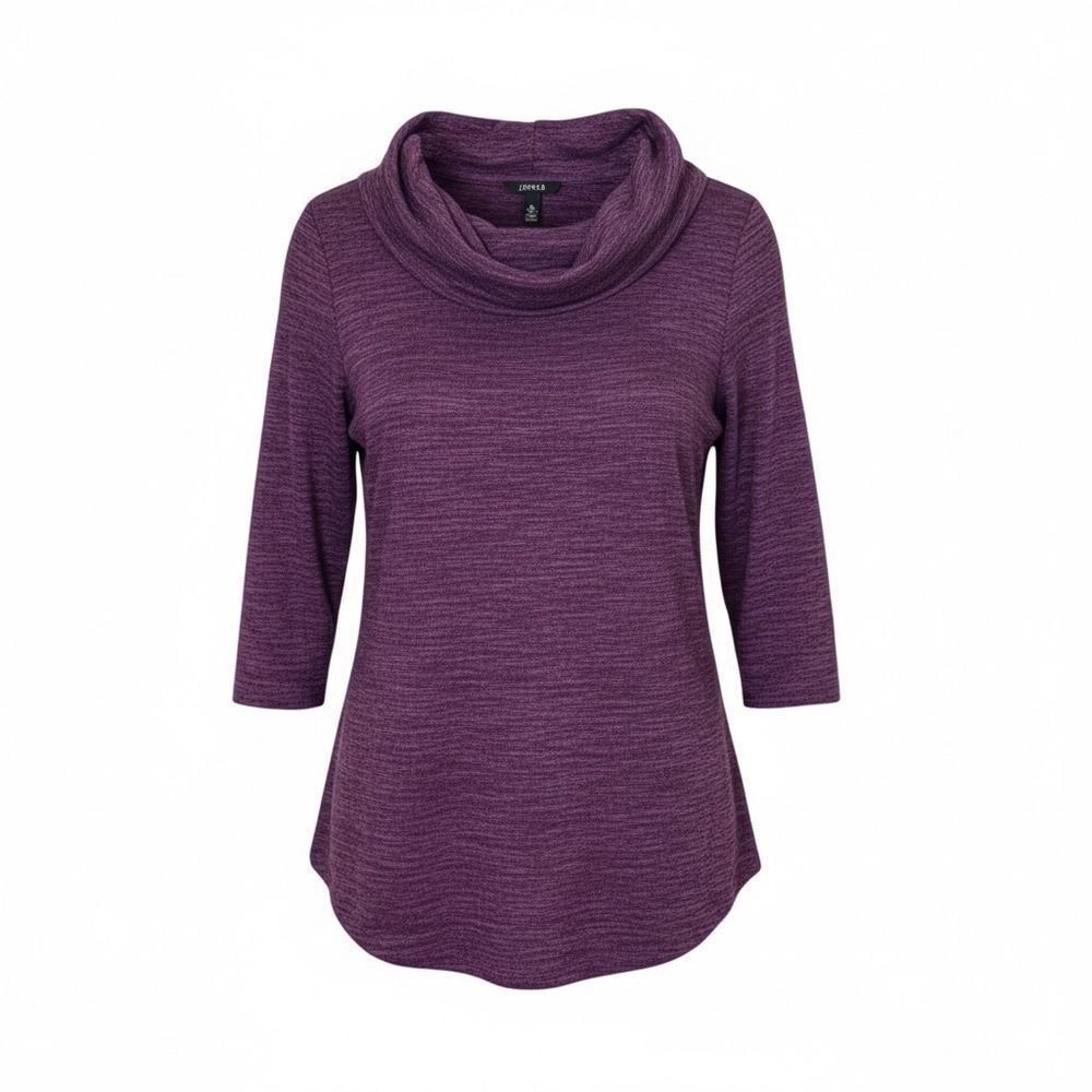 Jones New York Signature Cowl Neck Top